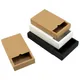 12PCS Paper Drawer Box Mini Crafts Cardboard Boxes for Business Jewelry Candy Wedding Party Favor