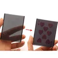 Funny WOW Poker Card Magic Trick WOW Card Wonderful Vanish Illusion Change Sleeve Close-Up Street