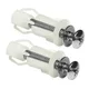 Toilet Seat Hinges Screws Toilet Seat Cover Close Top Fix Screws Nut Lid Pan Fixing Hinges Hole