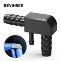 BEVINSEE Aluminium Vacuum Hose F-Connector For BMW E46 E39 Z3 520i 525i 530i 320i 325i 330i 2.2i