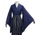 Japanese Kimono Men and Women Kendo Uniform Hakama Aikido Uniforme Sets Kung Fu Uniform Judo Martial