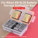 KingMa EN-EL3E EN EL3e Battery Plastic Case Holder Battery Storage Box For Nikon D70S D70 D80S D80