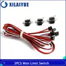 3pcs Mini Limit Switch with 3-Pin Cable Vertical limit switch for CNC 3018