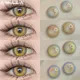 AMARA New Lense 1 Pair Color Contact Lenses with Natural Eye Contact Lenses Blue Brown Green Lenses