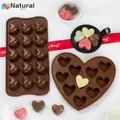 Multi Size Love Silicone Chocolate Mold Heart Candy Jelly Baking Set Ice Cake Mould Candle Soap