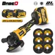 M14 Brushless Angle Grinder 125MM Cordless Angle Grinder 18V 3 Gears Variable Grinding Machine