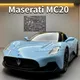 1/24 Maserati MC20 Alloy Sport Car Model Car Diecast Metal High Simulation Collection Vehicle Light