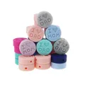 10pcs/Lot Silicone Beads 18MM Bead I Love Mom/DAD DIY Pacifier Clips Jewelry Necklace Teething