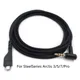 Headphone Stereo Au-dio Cable Extension Cord for Steel- Series Arctis 3 5 7 Pro Wireless Gaming