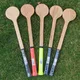 Functional Tennis Pointer Training Aid Tennis Pointer Wooden Tennis Spoon Tennis Racket for Swing