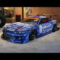 TY15 Silvs S15 GP complete 1/10 1:10 drift RC PC body shell 195width paint body with lampshade drift