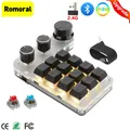 RGB Custom Macro Keyboard Bluetooth 2.4G Receiver USB 3 Mode Programming Game Photoshop Hotswap