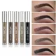 Eyebrow Enhancers Waterproof Makeup Eye Brow Gel Coffee Black Brown Paint Tint Mascaras Kit