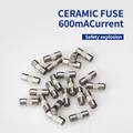 Super Practical Ceramic Fuse For Multimeter Instrument 600mA 10A Ceramic British Plug Fuse P15F