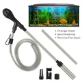 Water Flow Regulate Gravel Cleaner Water Changer Siphon for Fish Tank Aquarium Water Change Pump