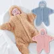 Starfish Double Layer Wool Newborn Baby Sleeping Bag Blanket Cotton Thickened Soft Sleeping Bag