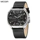 MEGIR Relogios Masculino Fashion Mens Sports Watches Luxury Leather Quartz Wristwatch Man Casual