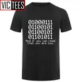 Men 0100 BINARY T-SHIRT Code Geek Nerd Tech Computing Slogan Present Funny Gift 123t Fashion T