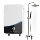 110V/220V Electric Hot Water Heater Instant Heating Water Heater Bathroom Shower Tankless Household
