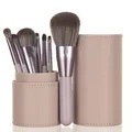 Kosmetyki Pink Professional Makeup Brushes Set with Bucket Blush Powder Eyeshadow Eyebrow Foundation