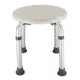 Non-slip Bath Chair 6 Gears Height Adjustable Elderly Bath Tub Shower Chair Bench Stool Seat Safe