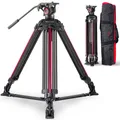 miliboo MTT605 video tripod professional camera stand/support/bracket for dslr camcorder photography