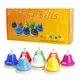 Orff Musical Instrument Set Handbell Colorful 8-Note Hand Bell Child Music Toy Baby Early Education