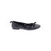 Zara Flats: Slip-on Chunky Heel Casual Black Shoes - Women's Size 36 - Almond Toe