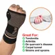 Copper Wrist Support Professional Wristband Sports Compression Gloves Wrist Guard Arthritis Gloves
