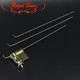 Royal Sissi 1 set fly tube adapter tool tube fly attachment with 3needles salmon tube flies fly