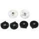 6pcs Replacement 2 Plastic Gear Base 4 Rubber Gear For Magic Bullet Spare Parts Mar28