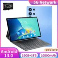 2023 New Arrival 10.1 Inch 10 Core Tablet Android 13 Google Play Dual 4G/5G Network GPS Bluetooth