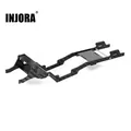 INJORA LCG Carbon Fiber Chassis Kit Frame Girder for 1/24 RC Crawler Axial SCX24 Jeep Gladiator