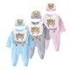 Newborn Baby Clothes Romper 0 to 3 Month Footies Baby Girl Boy Clothing Print Cute Cartoon New Born