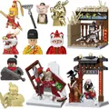 Building Blocks Anime Cartoon Action Toy Figures Gifts Water Margin Journey to the West Dragon and