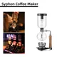 MHW-3BOMBER Syphon Coffee Maker Clear Glass Siphon Coffee Marchine with Vintage Stirrer Professional