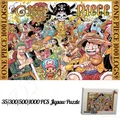 One Piece Full Roles Collection Puzzles for Kids 35 300 500 1000 Piece Wooden Jigsaw Puzzles