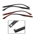 10pairs/20pcs Two Teeth Black Brown PC Glasses eyewear temple Hinge glasses temple repair accessory