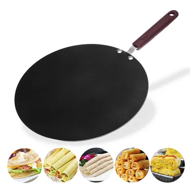 30cm Non Stick Pancake Tawa Tava Pan Indian Roti Chapati Flat Bread Cake Bakers Pancake Griddle Pan