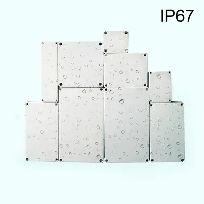 IP67 Outdoor Waterproof Case DIY Electronic Enclosure Wire Junction Plastic Box for Electronic