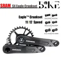 SRAM SX X1 1000 Adler Kurbelgarnitur 12 Geschwindigkeit 12V DUB 34T 32T 170mm 175mm Boost 3mm 6mm