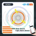 MOES Tuya WiFi Smart Sirene Sound Licht Alarm Sensor Smart Leben Sirene Akustischer Alarm Smart Home