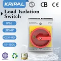 IP65 AC Switches 10A-32A Rotary Electrical Isolator Switch 3P/4P Disconnector Switches ON OFF Switch