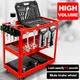 Auto Repair Repair Tool Car Three-tier Trolley Car Mobile Repairer Multifunctional Mechanical