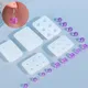 Kreative Ohrringe Anhänger Silikon Formen UV Epoxy Harz Mold Cube Ball Perlen DIY Schmuck Machen