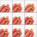 Fashion New Animal Butterfly Dragonfly Wings Angel Wings Charms Gold Color Spacer Beads