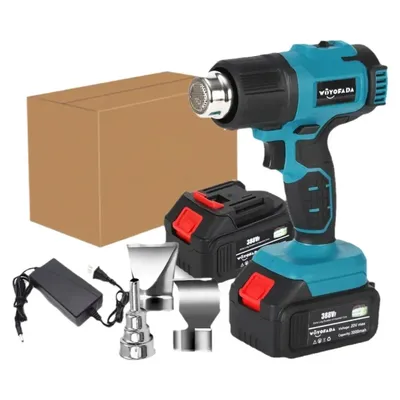 18V Akku-heißluftpistole Professionelle Heißer Air Gun Einstellbare Temperatur für DIY Strippen Farbe Schrumpfen für Makita 18V batterie