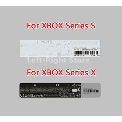 2PCS Für Microsoft XBOX Serie S Haut Label Aufkleber Aufkleber Für XBOXSeries X Controller Image