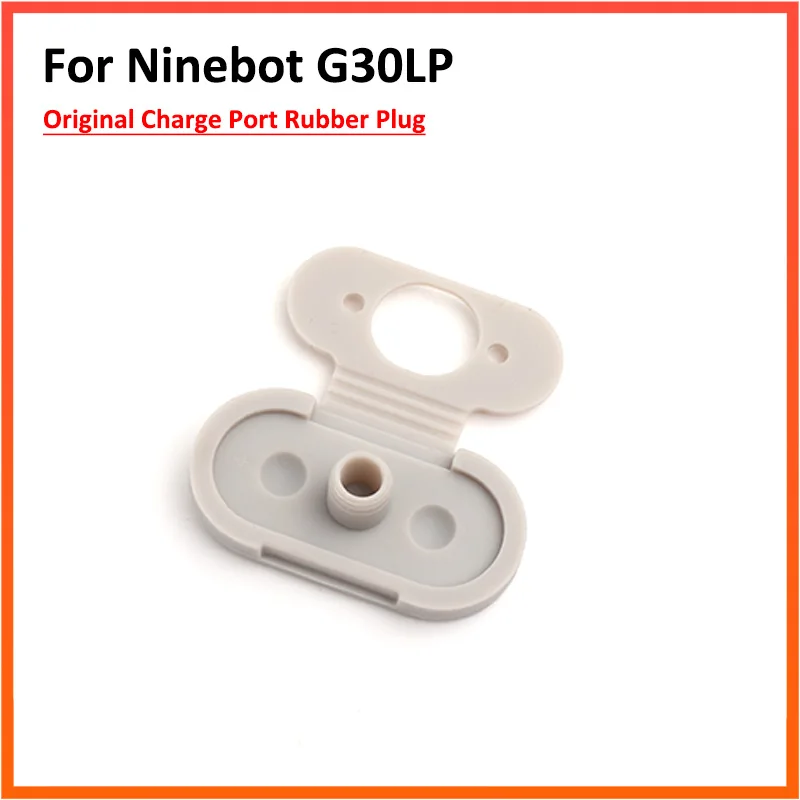 Original Lade Port Silikon Fall Abdeckung Für Ninebot G30L KickScooter G30LP Elektrische Roller Gummi Stecker Zubehör Image