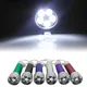 Mini LED Flashlight Outdoor Camping Hiking Walking Portable Pocket Hand Torch with Key Ring Aluminum